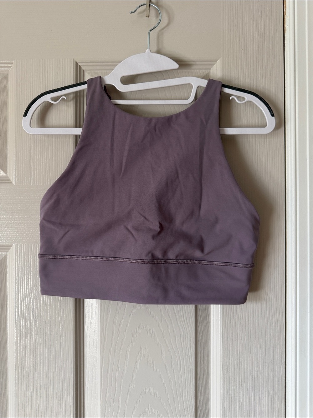 Lululemon Energy Longline Bra size 10 Violet Verbana